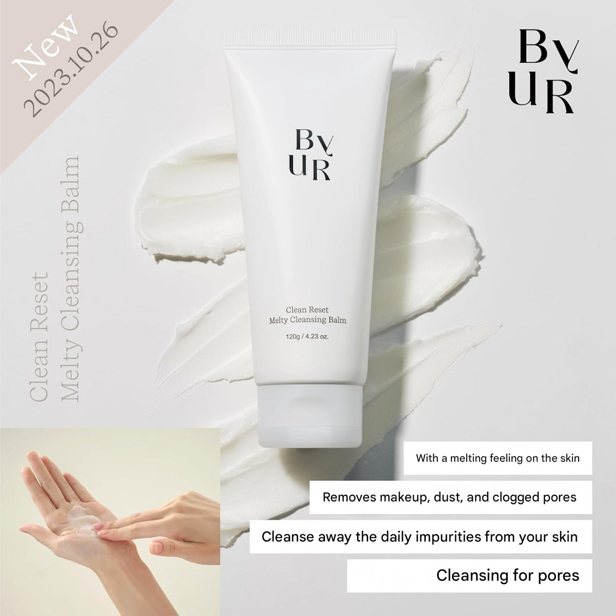 ByUR Clean Reset Melty Cleansing Balm 120g