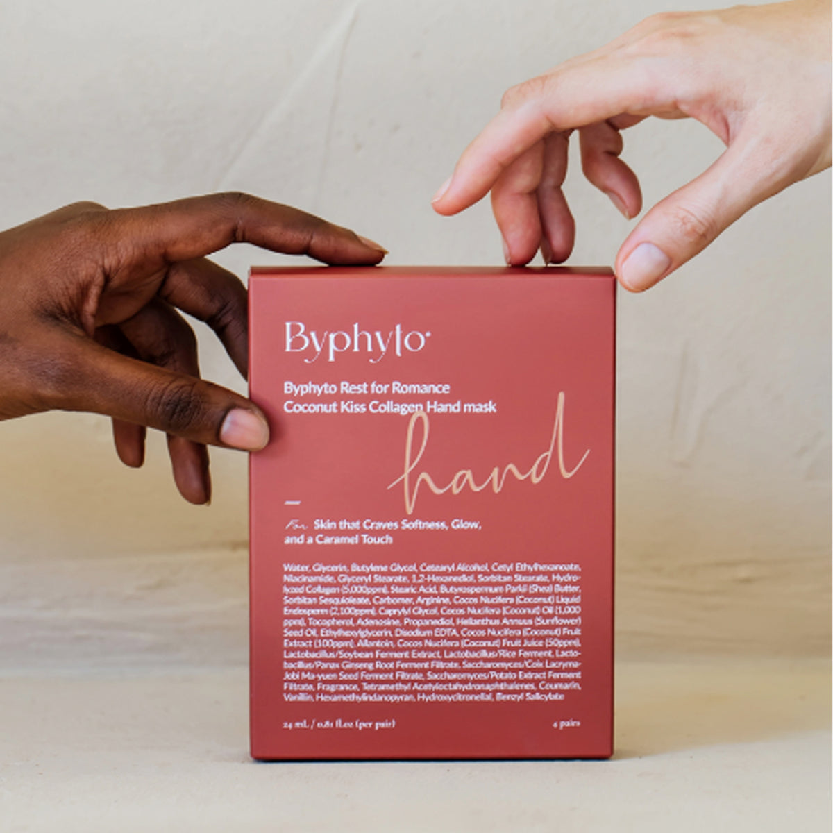 Byphyto Coconut Kiss Collagen Hand & Foot Mask 2-Piece Set