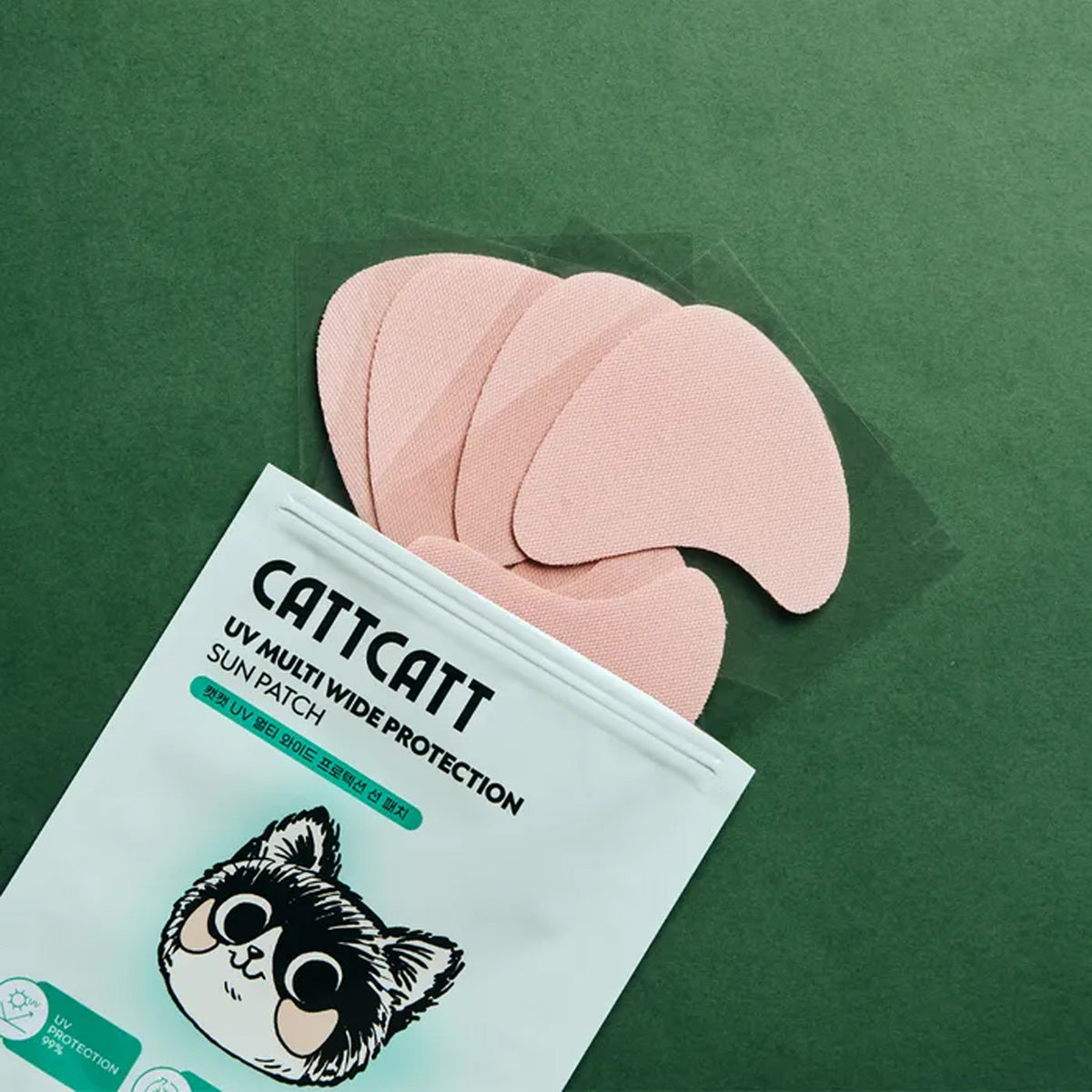 CATTCATT UV Multi Wide Protection Sun Patch 4ea