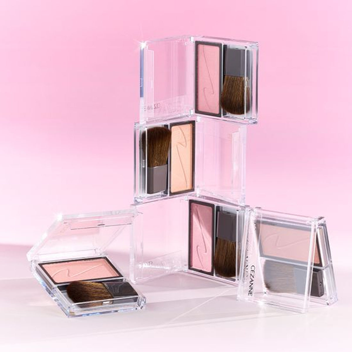 CEZANNE Cheek Blush 2.2g 5 colors