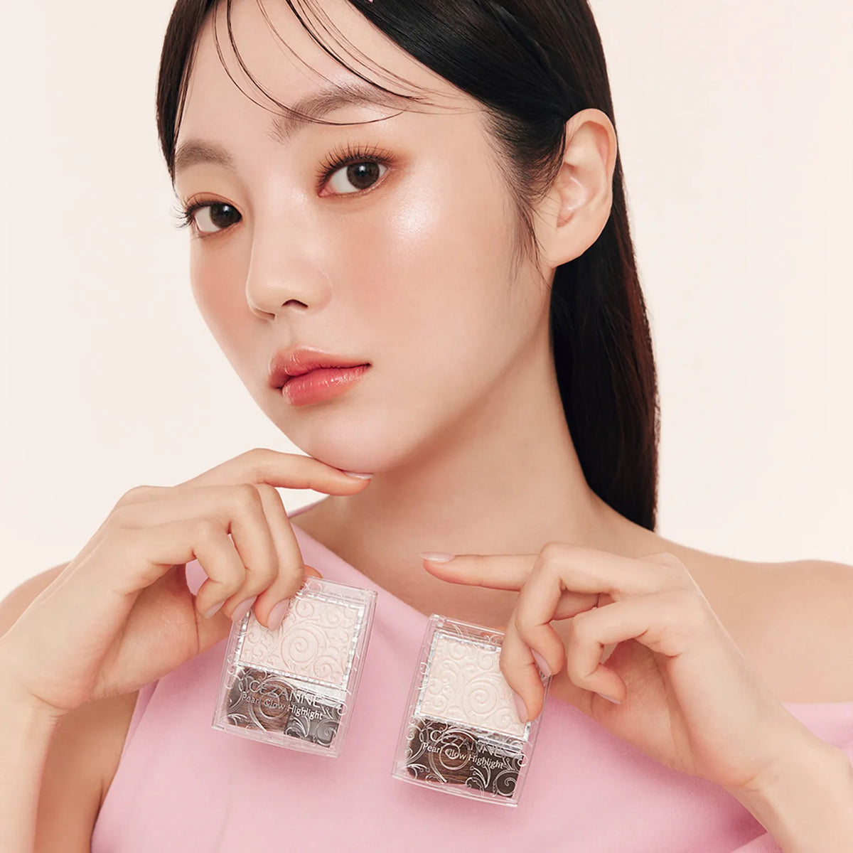 CEZANNE Pearl Glow Highlight 2.4g 4 colors