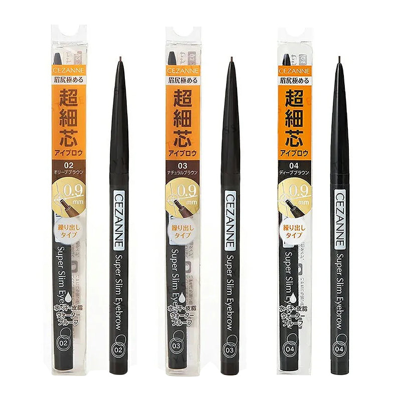 CEZANNE Super Slim Eyebrow 0.02g 4 Colors