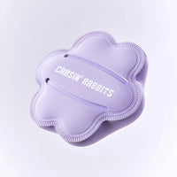 CHASIN’ RABBITS All About Blur Purple Cover Cream 35g Set (+Giant Flower Puff)