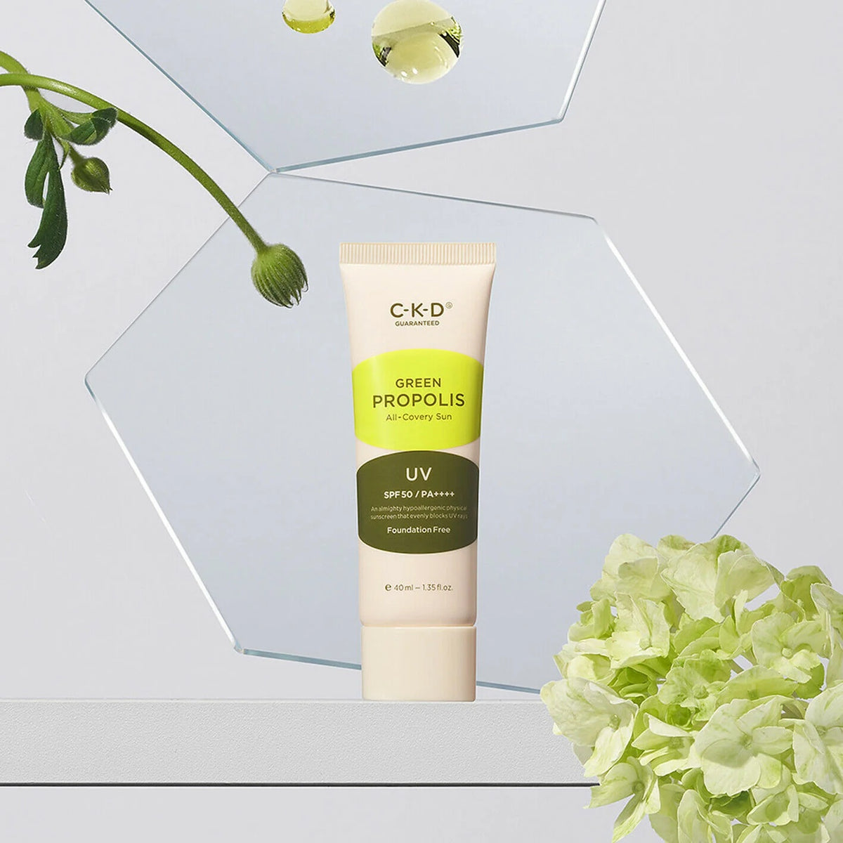 CKD Green Propolis All-covery Sun SPF50+ PA++++ 40ml