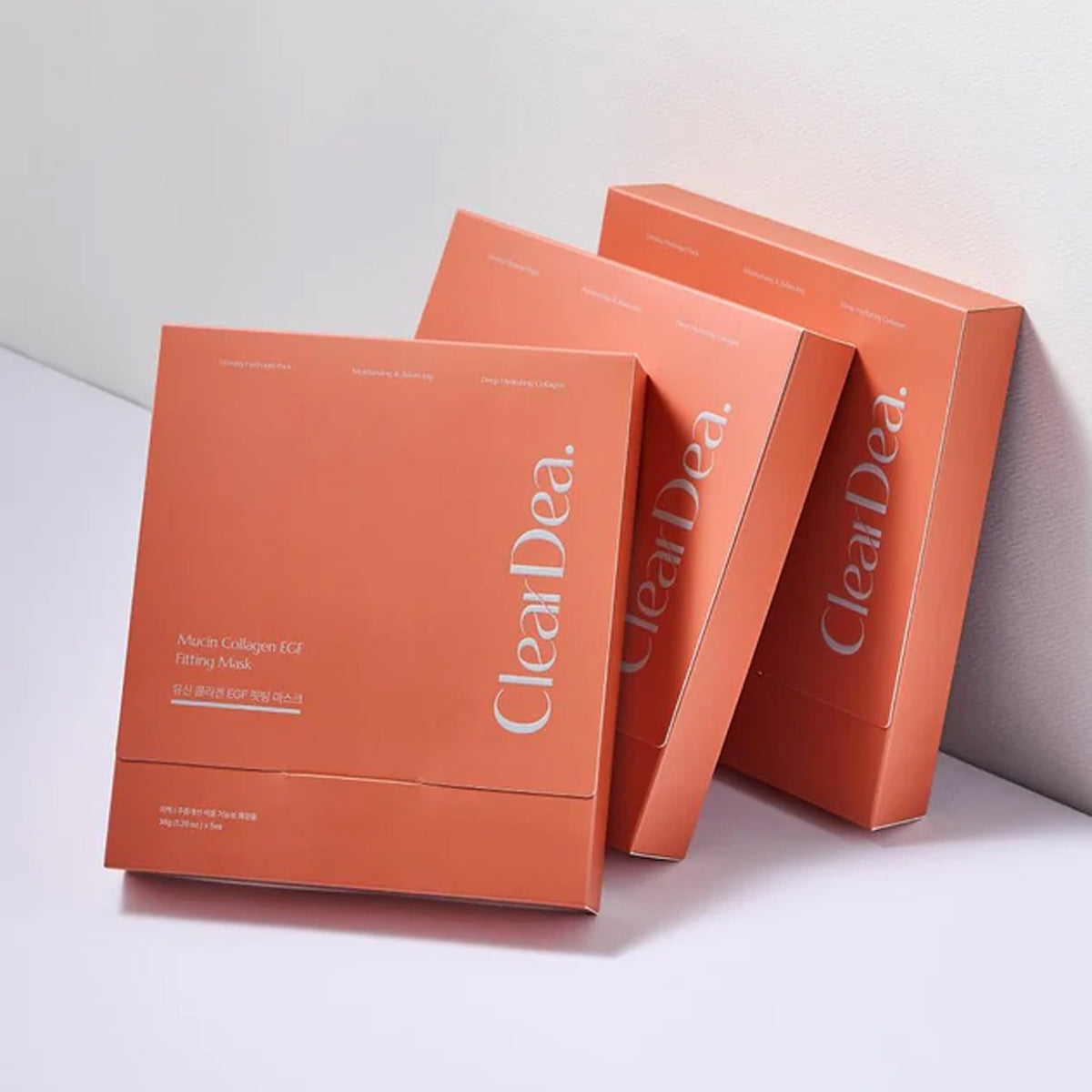 ClearDea. Mucin Collagen EGF Fitting Mask 5ea