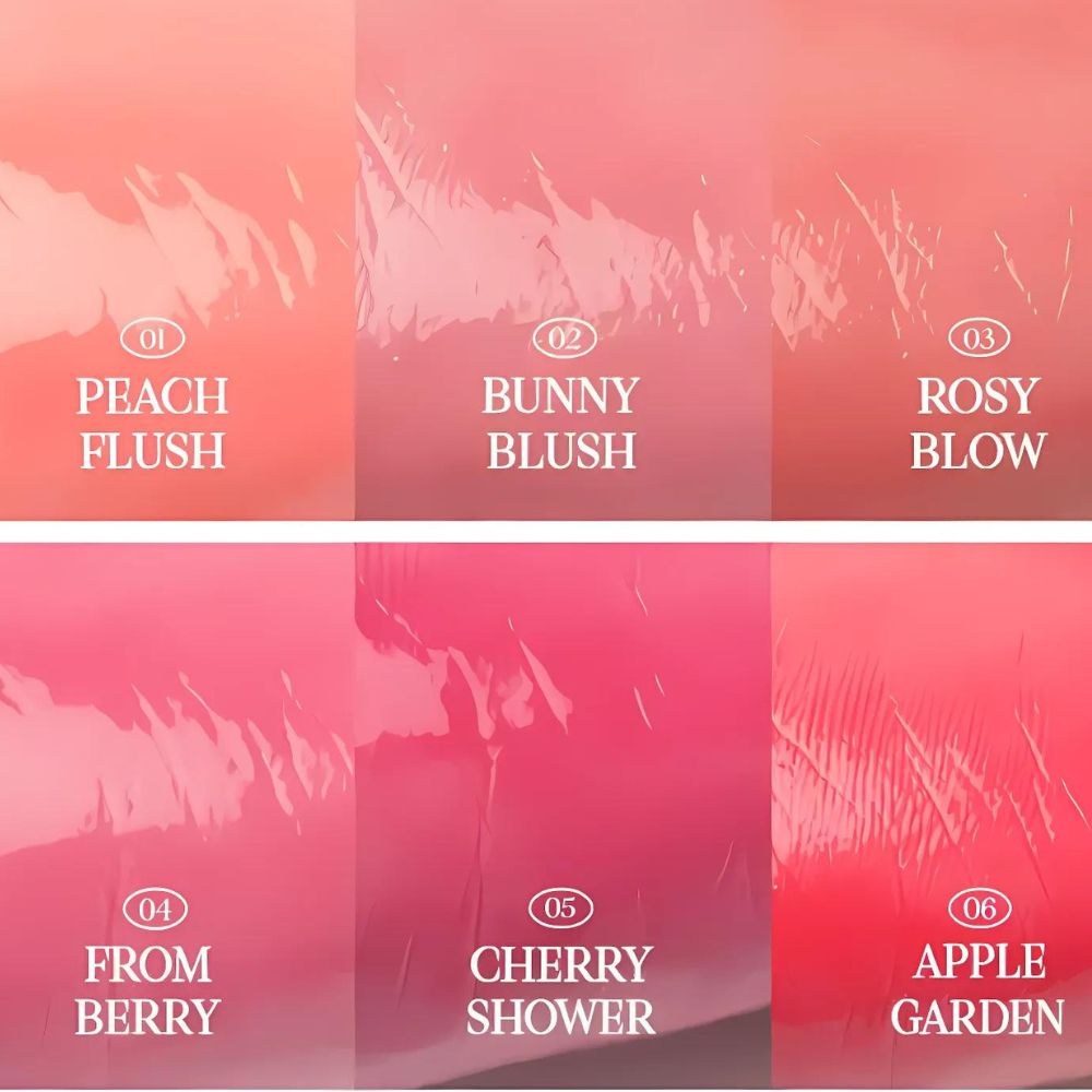 available in 6 gorgeous shades. This innovative 2-in-1 formula can be used on both your lips and cheeks, delivering a soft, buildable color that blends seamlessly for a natural, radiant finish.