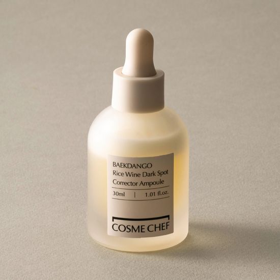 COSME CHEF Baekdango Rice Wine Dark Spot Corrector Ampoule 30ml