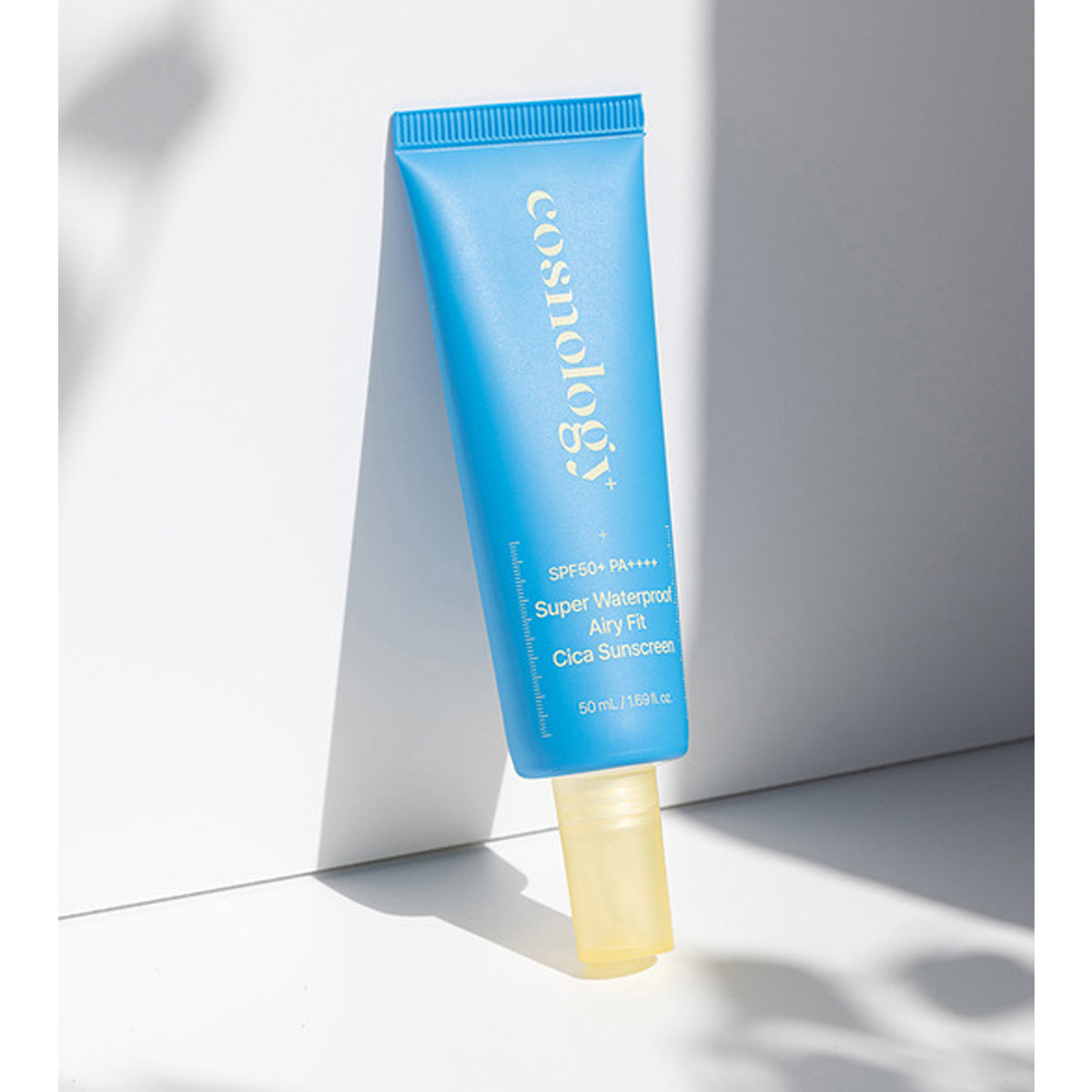 COSNOLOGY Super Waterproof Airy Fit Cica Sunscreen SPF50+ PA++++ 50ml