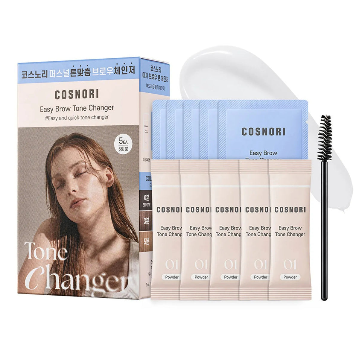 COSNORI Easy Brow Tone Changer 5 Uses