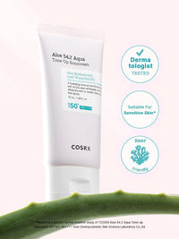 COSRX Aloe 54.2 Aqua Tone-up Sunscreen SPF 50+ PA++++ 50ml - DODOSKIN