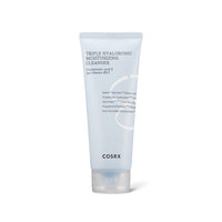 Hydrating cleanser with triple hyaluronic acid, 150ml.