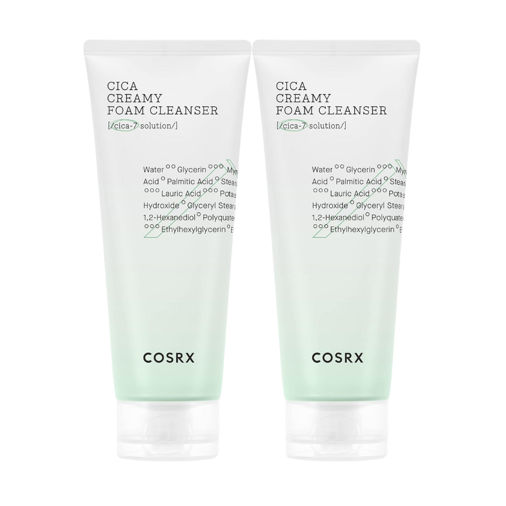 COSRX Pure Fit Cica Creamy Foam Cleanser 150ml * 2ea