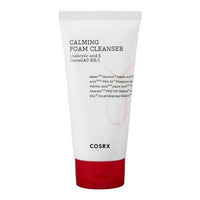 COSRX AC Collection Calming Foam Cleanser 150ml is a gentle, foaming cleanser designed to soothe and calm sensitive, acne-prone skin