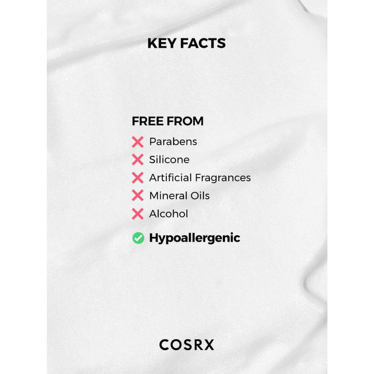 Its soft, creamy foam cleanses deeply without stripping the skin of its natural moisture, leaving your face feeling clean