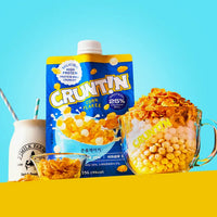 CRUNTIN Crunch Ball Protein Shake Corn Flakee (1 Box 50g / 5 Pouches)