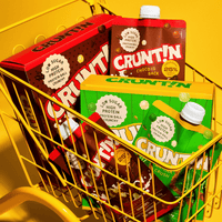 CRUNTIN Crunch Ball Protein Shake – Matcha Flavor, 50g × 20 Packs