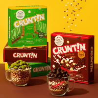 CRUNTIN Crunch Ball Protein Shake – Matcha Flavor, 50g × 20 Packs