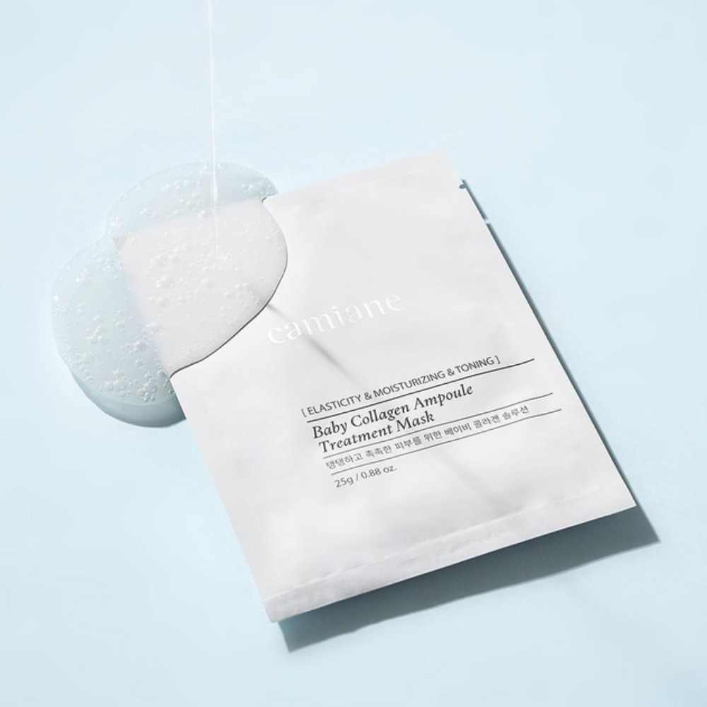 Camiane Baby Collagen Ampoule Treatment Mask 25g – 10 Sheets