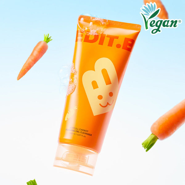 EDIT.B Joyful Carrot Foaming Gel Cleanser 150ml