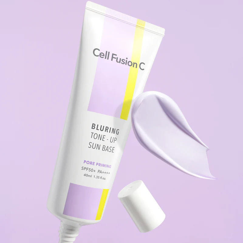 Cell Fusion C Tone-up Sun Base, 40ml, SPF50+ PA++++ (4 colors).