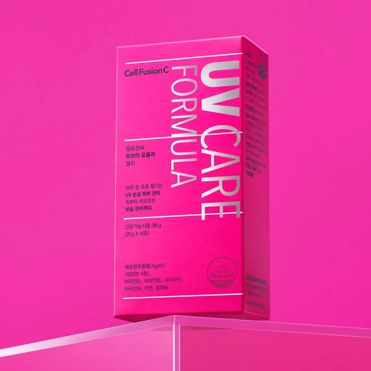 Cell Fusion C Fórmula de cuidado de rayos UV Jelly 14ea