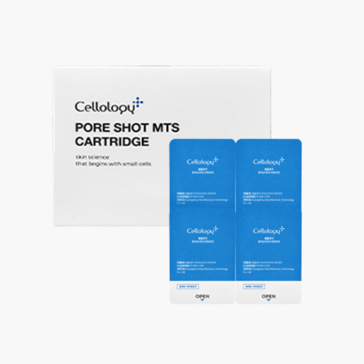 Cellology Pore Shot MTS Cartridge (4 Pieces)