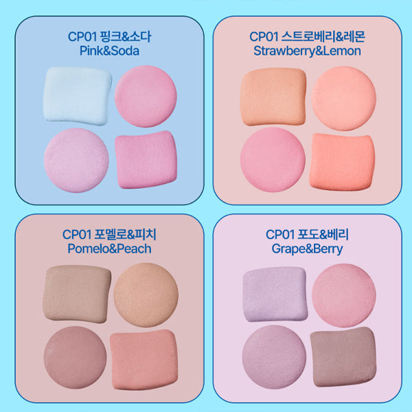 fwee Pocket Cheek Palette 9.6g 4colors