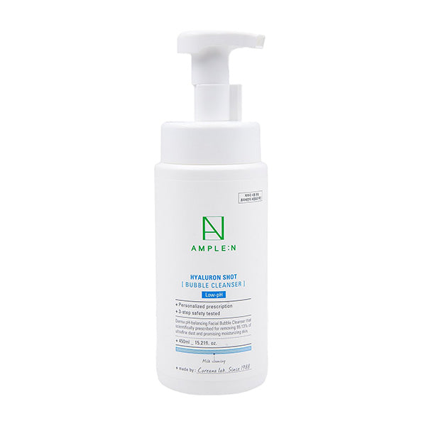 AMPLE:N Hyalruon Shot Bubble Cleanser 450ml