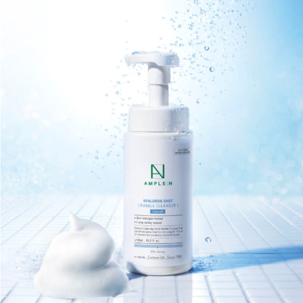 AMPLE:N Hyalruon Shot Bubble Cleanser 450ml