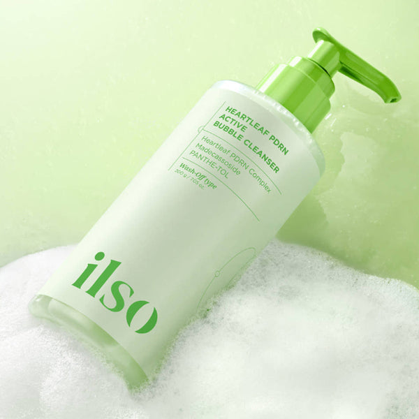 ilso Heartleaf PDRN Active Bubble Cleanser 200g