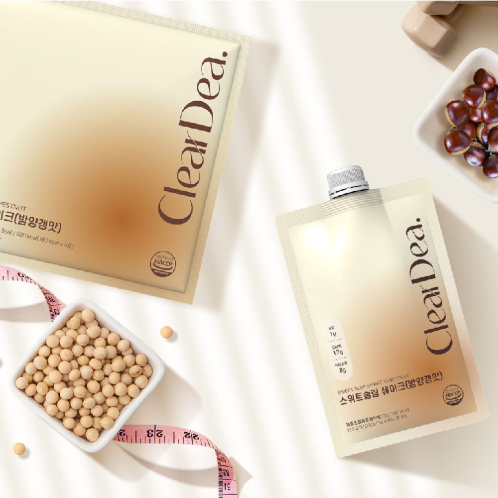 ClearDea. Sweet Slim Shake Bar Chestnut 5ea (1 Box)