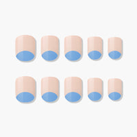 MUZMAK Nail Tips 36pcs #Cloud(Short Square)