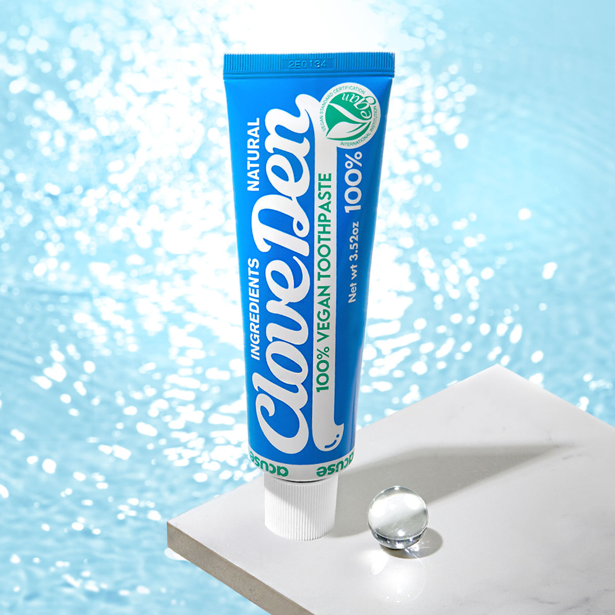 CloveDen Natural Original 100% Vegan Toothpaste 100g