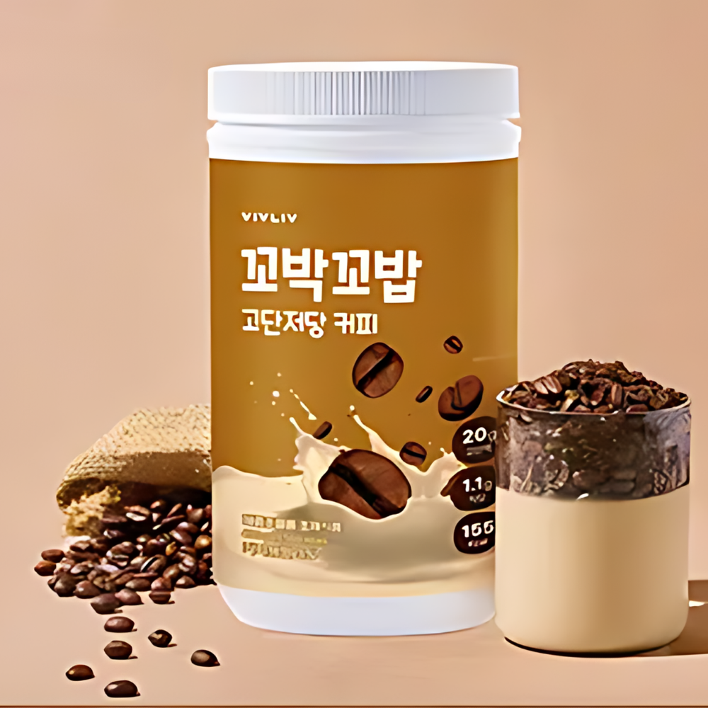 Vivliv Kkobak Kkobab Alto proteína bajo azúcar 400 g