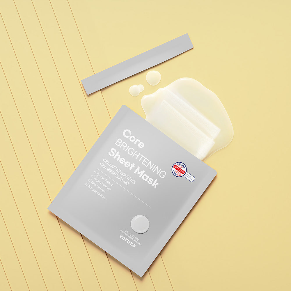 varuza Core Brightening Sheet Mask with Niacinamide 5% 1ea