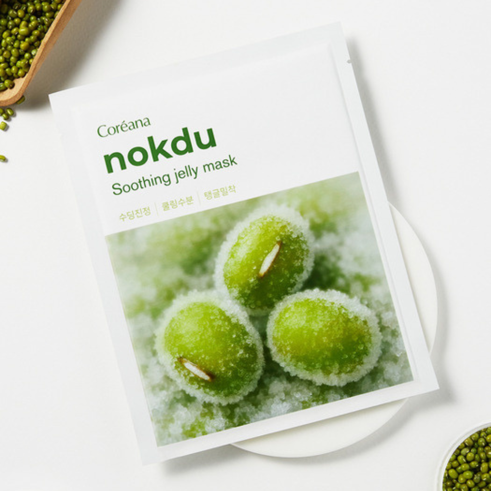 Coreana Nokdu Soothing Jelly Mask 10ea