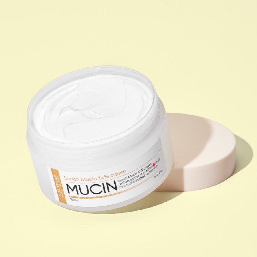 ALIVE:LAB Enrich Mucin 12% Cream 160ml