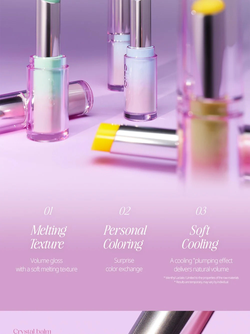 CLIO Bálsamo de cristal 3.3g