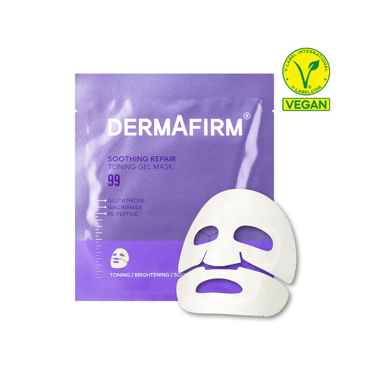 DERMAFIRM Soothing Repair Toning Gel Mask R4 (4 Sheet)