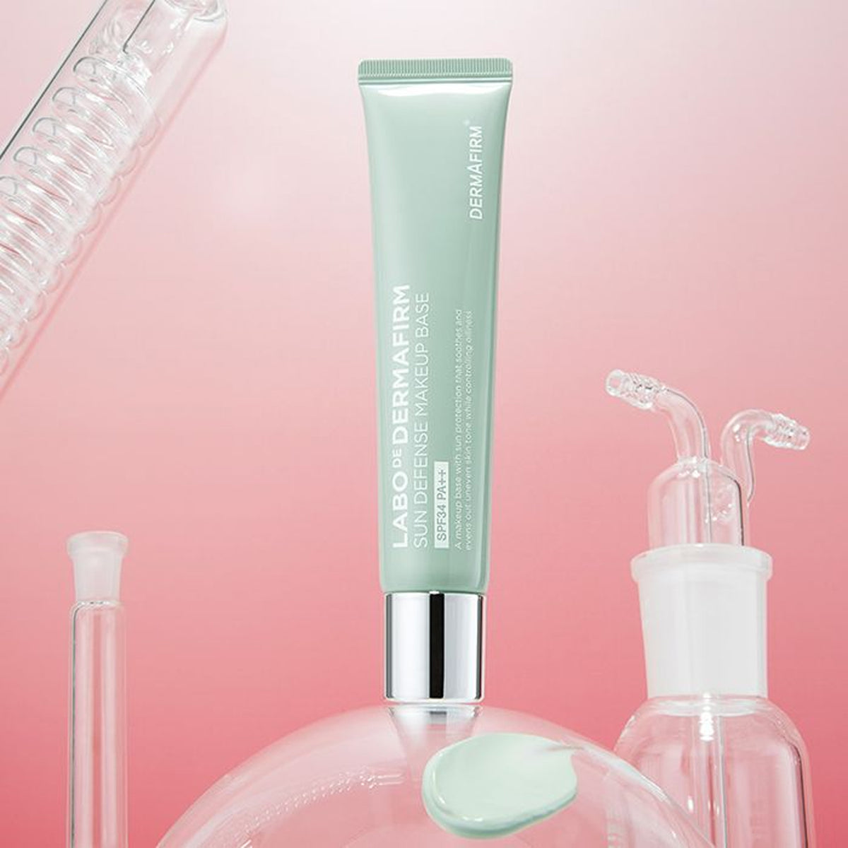 DERMAFIRM Sun Defense Makeup Base Green SPF34 PA++ 40g