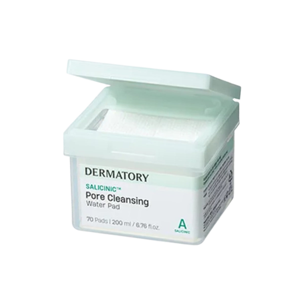 Almohadilla de agua de limpieza de poros salicínicos dermatorios 70ea