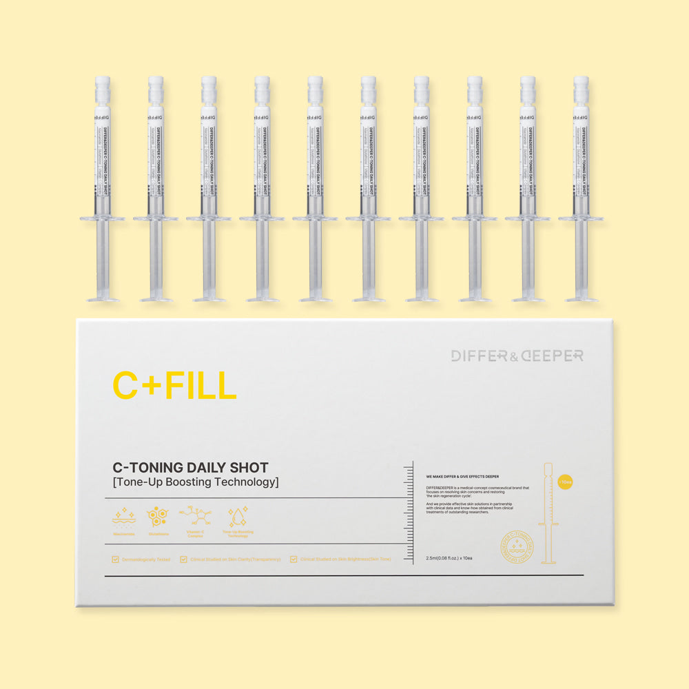 DIFFER&DEEPER C-Toning Daily Shot 2.5ml x 10ea