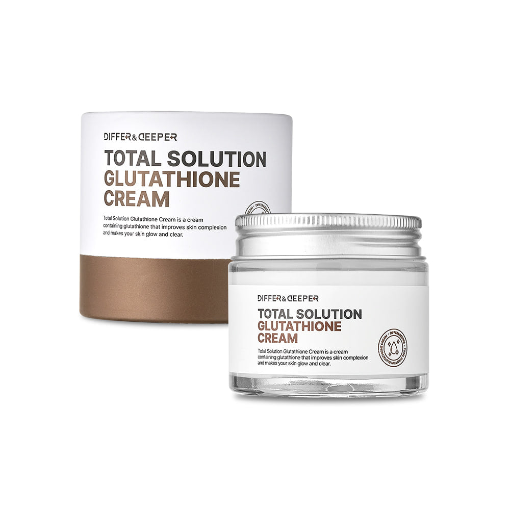 glutathione containing cream DIFFER&DEEPER Total Solution Glutathione Cream 70g glutathione containing cream DIFFER&DEEPER Total Solution Glutathione Cream 70g