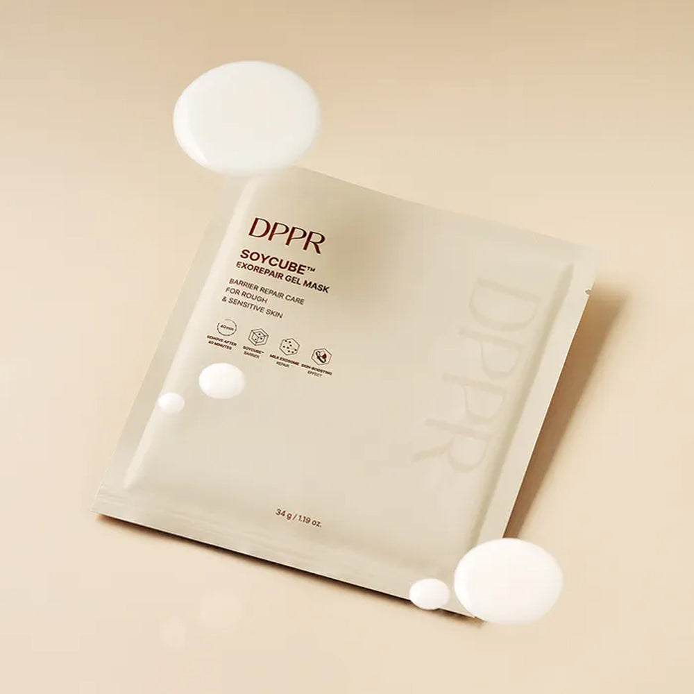 DPPR Soycube Exorepair Soybean Gel Mask (4 Sheets)