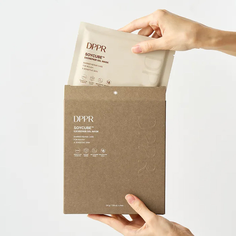 DPPR Soycube Exorepair Soybean Gel Mask (4 Sheets)