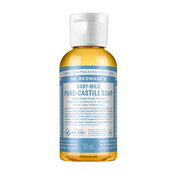 DR.BRONNER'S Baby Mild Pure Castile Soap 60ml