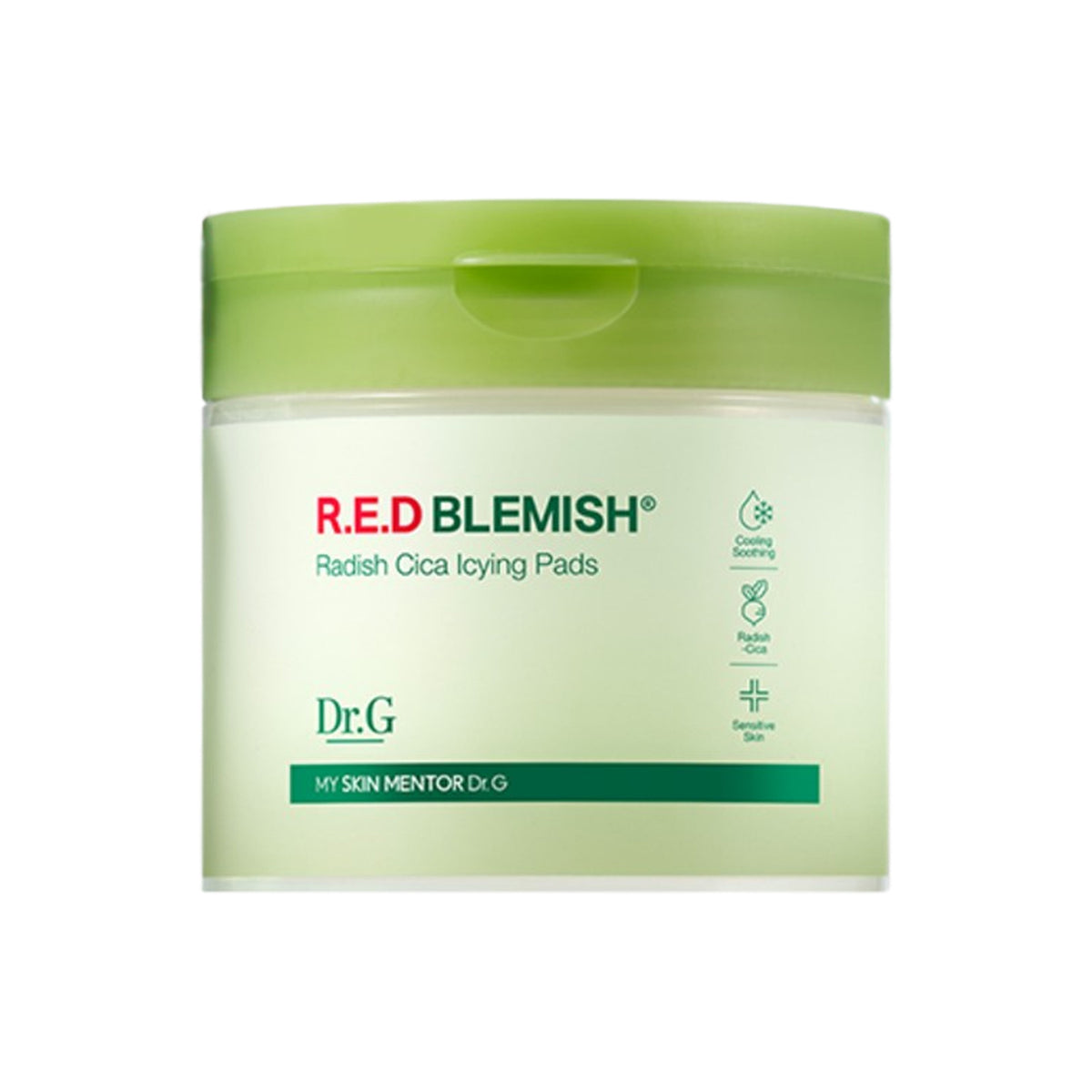 DR.G R.E.D Blemish Radish Cica Icying Pads 60 sheets
