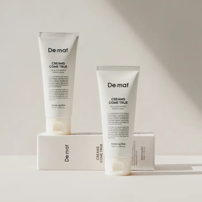 De:maf Creams Come True Squalane Barrier Repair Cream 100ml