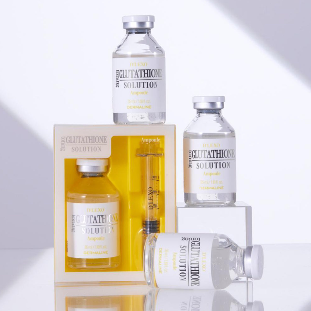 Dermaline D'lexo Glutathione Toning Solution Ampoule 35ml