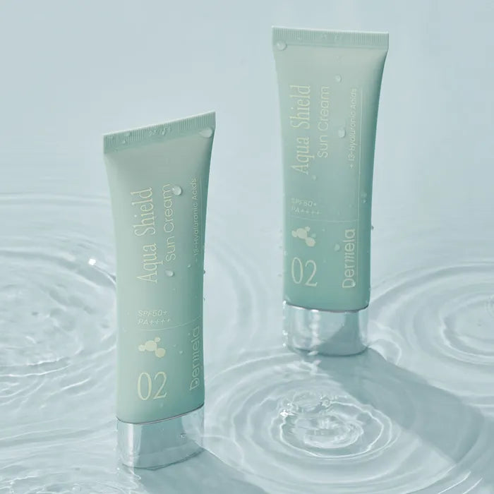 Dermela Aqua Shield Sun Cream SPF50+ PA++++ 50ml
